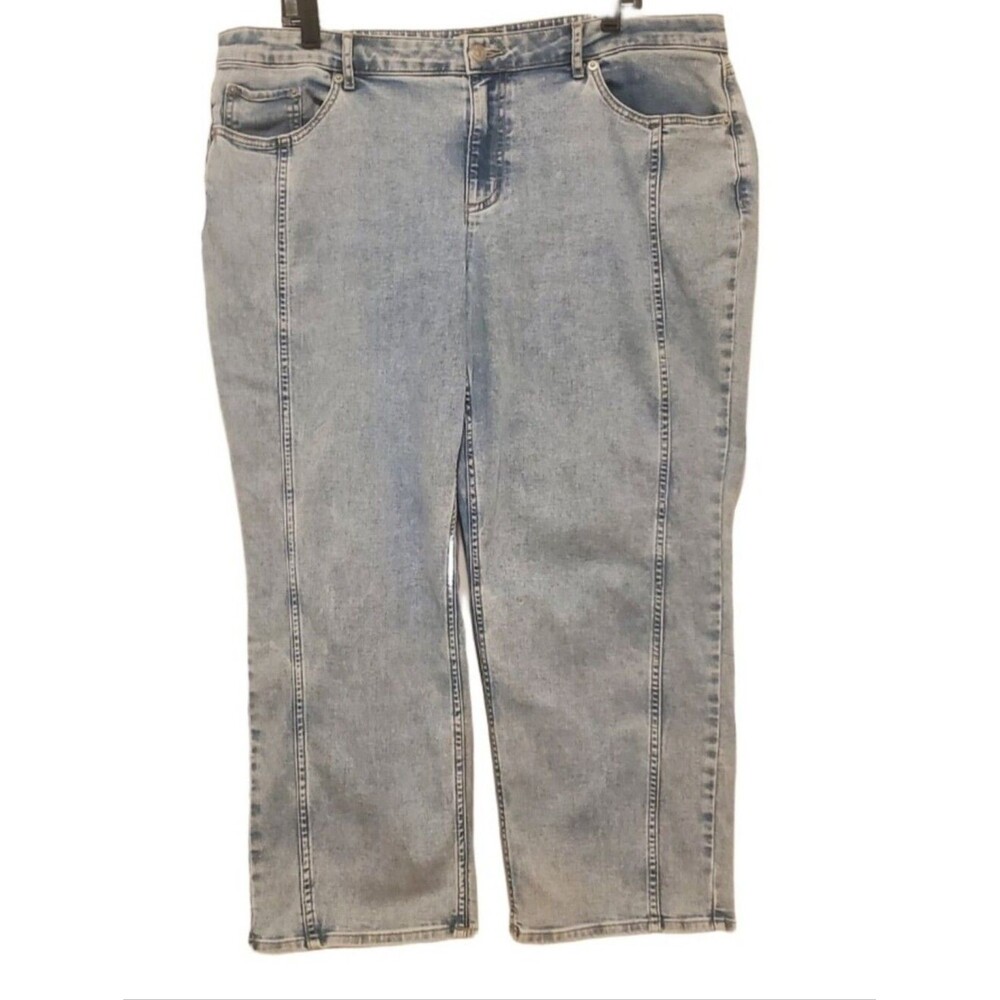 Logo By Lori Goldstein Boyfriend Jeans Size 18 WP